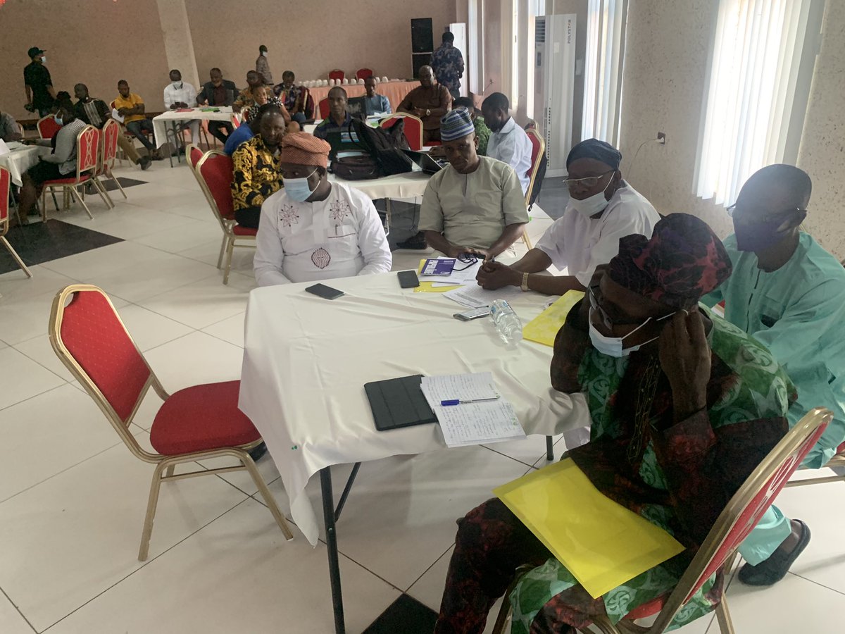 PPDC_ng's tweet photo. We are Day 2 ready!!! And today, we are presenting our findings from monitoring projects in Ekiti State to the stakeholders and government 

This is to ensure that we achieve improved service delivery in the state 
#openekiti 
#opencontracting https://t.co/1Q1bKPuVg2