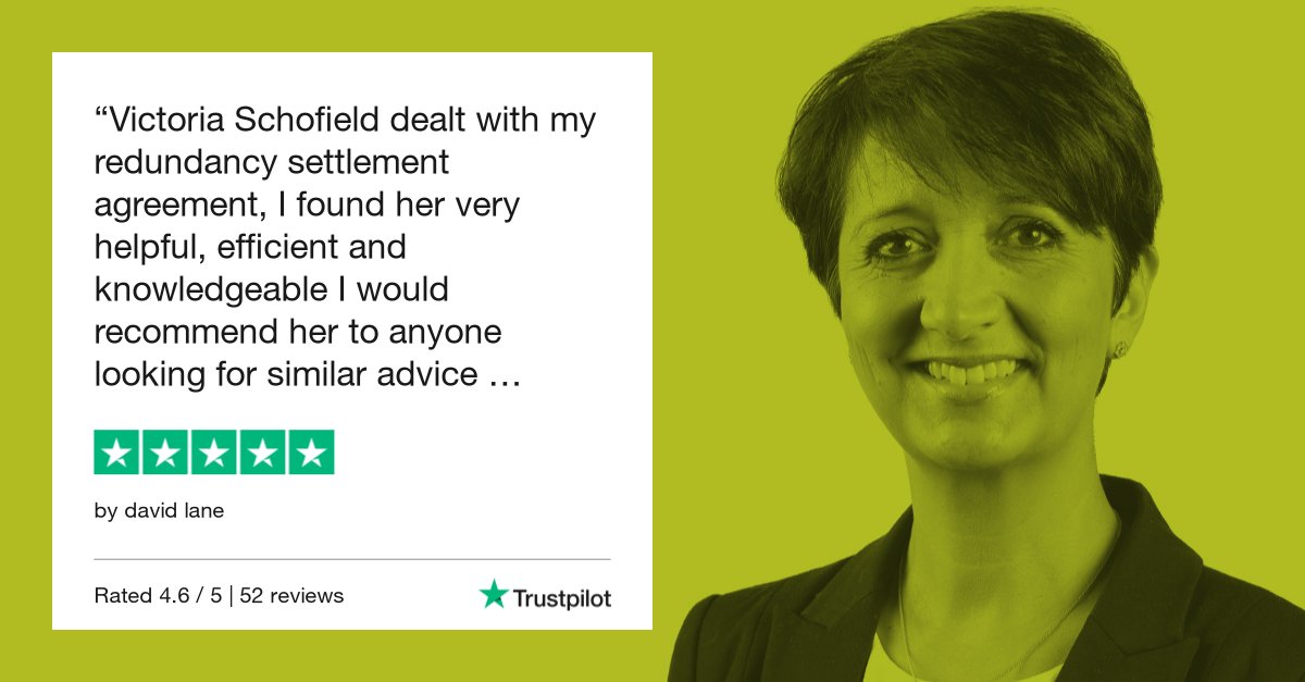 Congratulations to Victoria Schofield and the Employment Law team on a great ⭐⭐⭐⭐⭐ review on Trustpilot.

For more information about how our Employment Law team can help you visit: ow.ly/muV050CmCjR

#employmentlaw #redundancy #trustpilot #happyclient