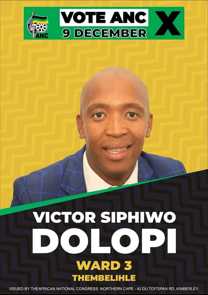 AncNcape's tweet photo. On the 09 December 2020, the ANC in the Northern Cape will be contesting 2 wards from Thembelihle and !Kheis Local Municipality on the upcoming by-elections. We encourage all eligible voters to go out in numbers and vote the ANC.
#VoteANC
#DoNotForgetYourMask
π€ππ https://t.co/601BWqJ5og