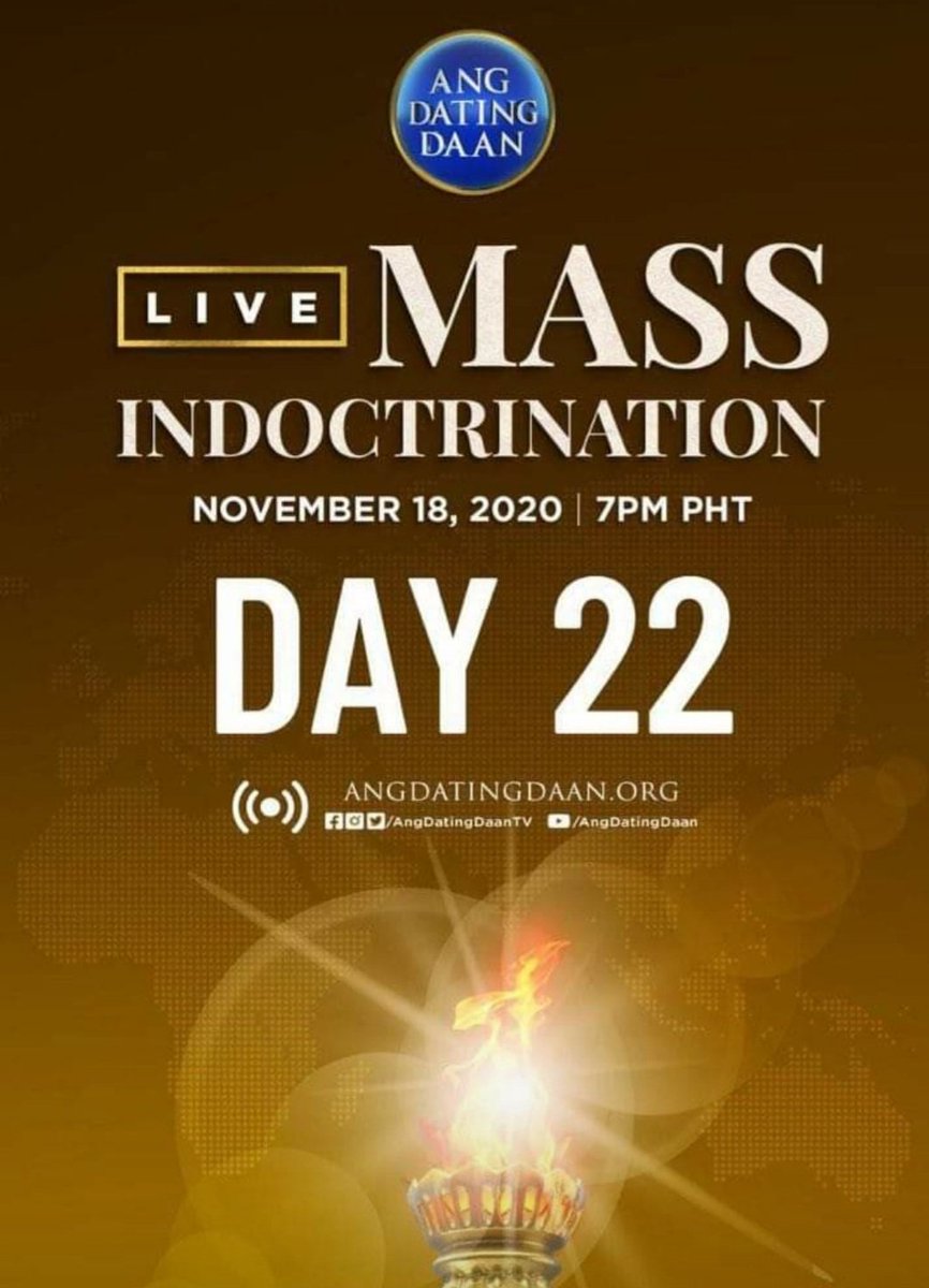 rosita_ricardo's tweet photo. Watch live Mass Indoctrination @7pm
#PureDoctrinesOfChirst https://t.co/4tGC2vQKdQ