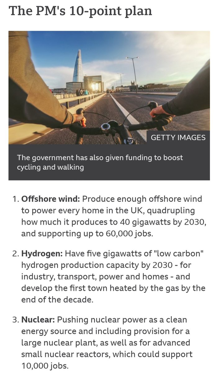 I hate tweeting about politics but 10 point plan from UK prime minister but how many of these points will be achieved?  #environment  #ClimateCrisis