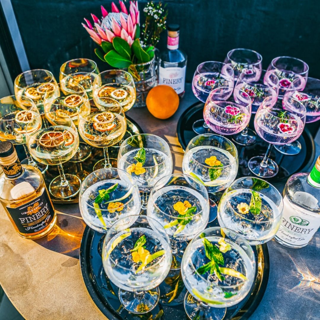 FineryGin's tweet photo. What is your #favorite #Finery infusion? #FineryGin #FinerThingsInLife #SouthAfricanGin #SouthAfricanGins #MadeInSouthAfrica  #Ginfluencer #HandcraftedGin  #GrapefruitGin #GinAndTonic #SACraftGin https://t.co/cyOgg1WIdt