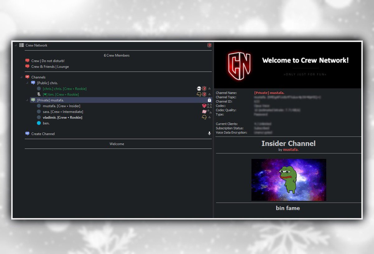 CrewNetworkEU's tweet photo. You should know that we have now developed a reward system for our teamspeak users that honours their activity of the last few days. IP: https://t.co/ae21DQhuZo 🥇 https://t.co/7tyYBMBXaq