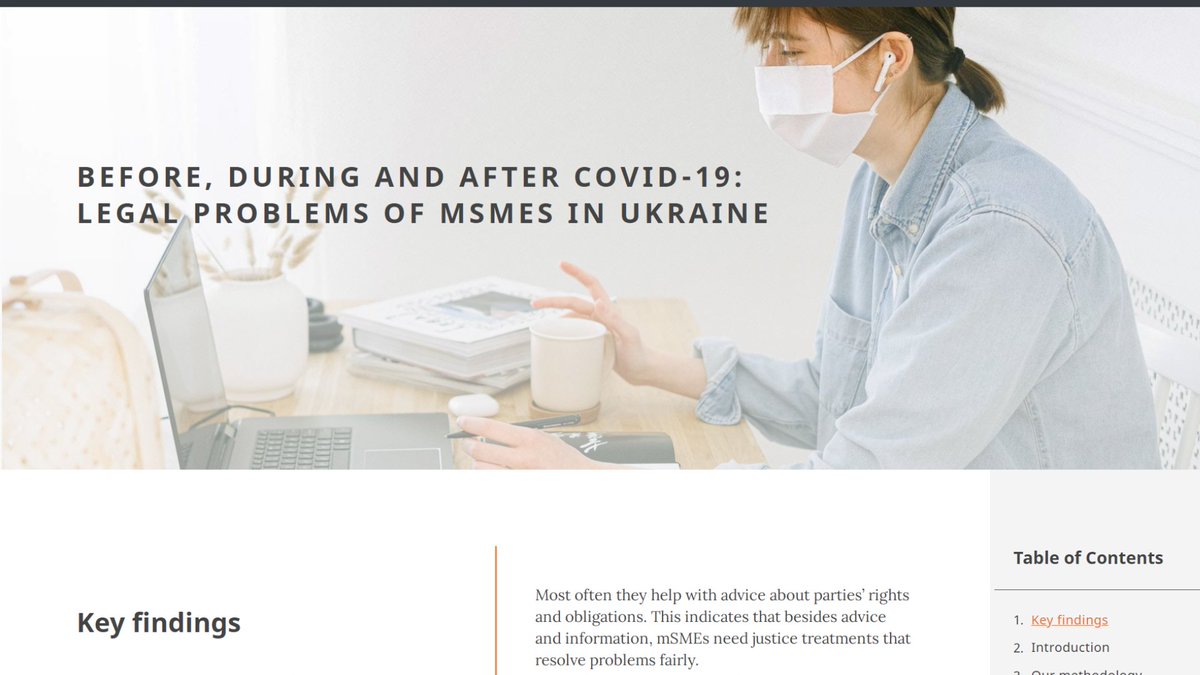 kyivlegalhack's tweet image. Ukrainian SMEs foresee problems related to insolvency of clients or suppliers, compliance with health and safety requirements followed by their own insolvency to increase due to the COVID-19.

See more in HiiL (@InnoJustice) web report: bit.ly/UASMEs_webrepo…

#hackthelaw