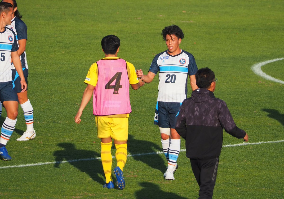 Shunta 諸岡裕人と田場ディエゴの再会 国士舘大学の絆 同大学の大先輩の池ヶ谷颯斗にもご挨拶 大怪我 を乗り越えた同期二人のサッカー人生に幸多からんこと 諸岡裕人 福島ユナイテッド 田場ディエゴ Yscc 福島サポ写真提供