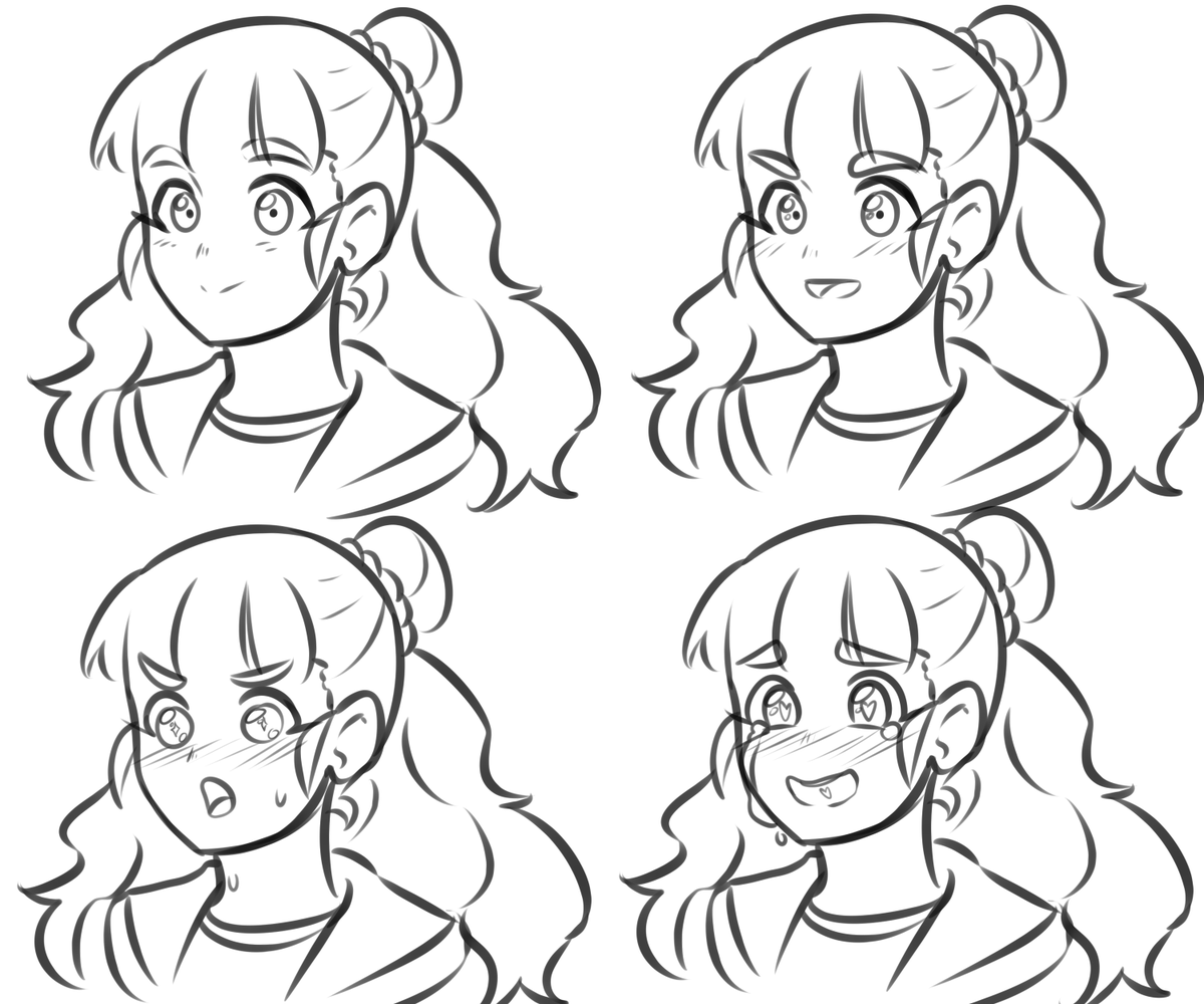 different stages of otaku nao i guess 