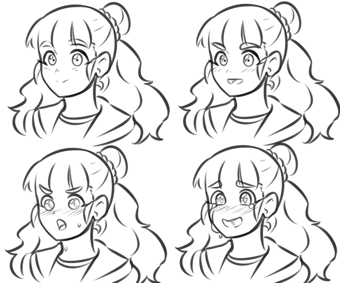 different stages of otaku nao i guess 