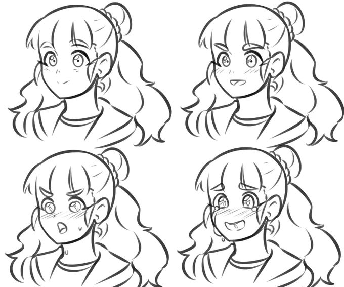 different stages of otaku nao i guess 
