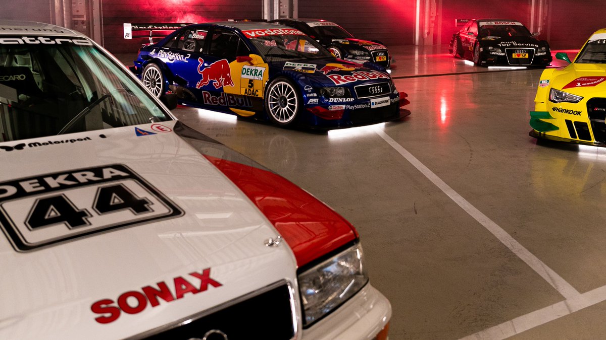 audisport's tweet photo. So many memories. High-resolution photos are available in the Audi MediaCenter:
>> https://t.co/LQ2fo9jZf1
#PerformanceIsAnAttitude #DTM #ranDTM #ThanksToDTM https://t.co/zDwNqehH6r