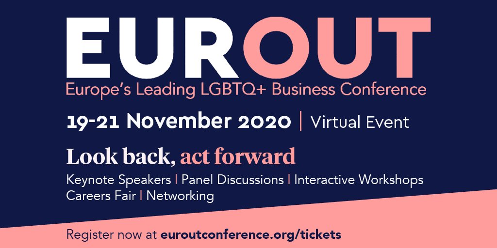 _SERIESQ's tweet photo. .@EuroutLondon, Europe’s leading #LGBTQ #business conference, takes place virtually from 19-21 Nov. Themed ‘Look Back, Act Forward’, #EUROUT offers keynote speeches, panel discussions, interactive workshops, and fantastic opportunities to connect. More: https://t.co/r8Q6XBNKD5 https://t.co/9SL1ja9MTd