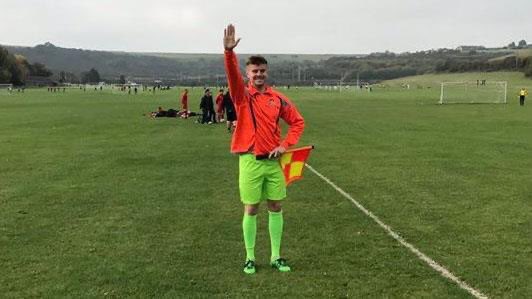 OfficialHFBFC's tweet photo. Best Brown ✔️
100 games ✔️
Club’s leading scorer ✔️
Auxiliary full back ✔️
Captain ✔️
Leader ✔️
Legend ✔️
Happy Birthday @StuartBrowntown #Stuna https://t.co/Kz5q1Df4KH