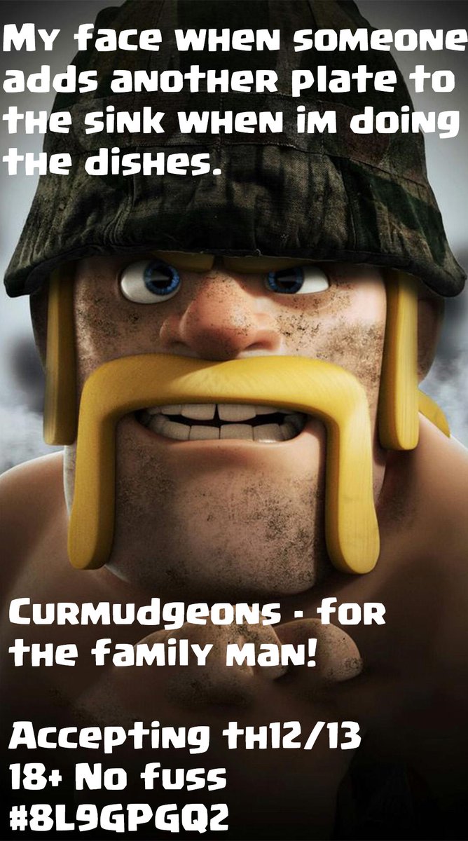 We are recruiting non rushed Th12/13s must be 18+ and able to 3 star. Join our discord at discord.gg/nBFRPJc to apply! #ClashOfClans