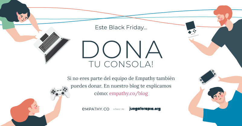 ¡Llega el Black Friday! En Empathy.co aprovechamos para renovar nuestras consolas y material tecnológico por una buena causa a favor de <a href="/juegaterapia/">Fundación Juegaterapia</a>.

🕹️ Empathy aportará 100€ por cada donación!

👉 Aquí toda la info: empathy.co/blog/this-blac…
