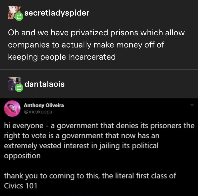 PRISONS AND “DEMOCRACY” THREAD