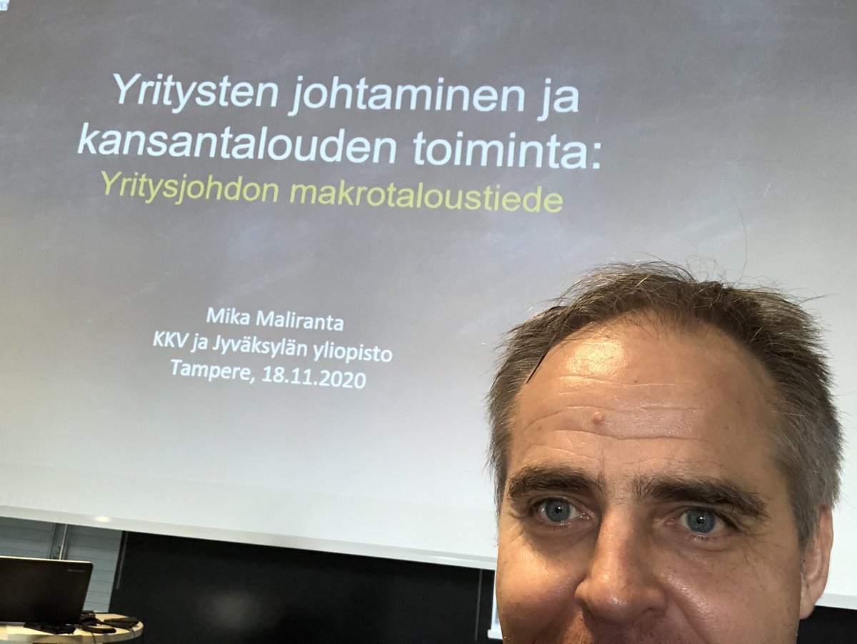 Kohta alkaa Jyväskylän EMBA-luento. #jyuEMBA