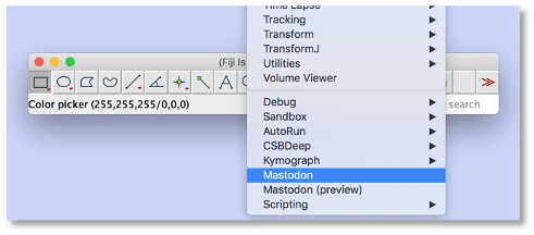 17/ We are super thrilled about what is Mastodon developing into. Now it is mature enough to be used by others and a beta (understand: probably full of bugs) is available.You can get it via Fiji update site mechanism for now:(add  https://sites.imagej.net/Mastodon-jungle&nbsp; manually)