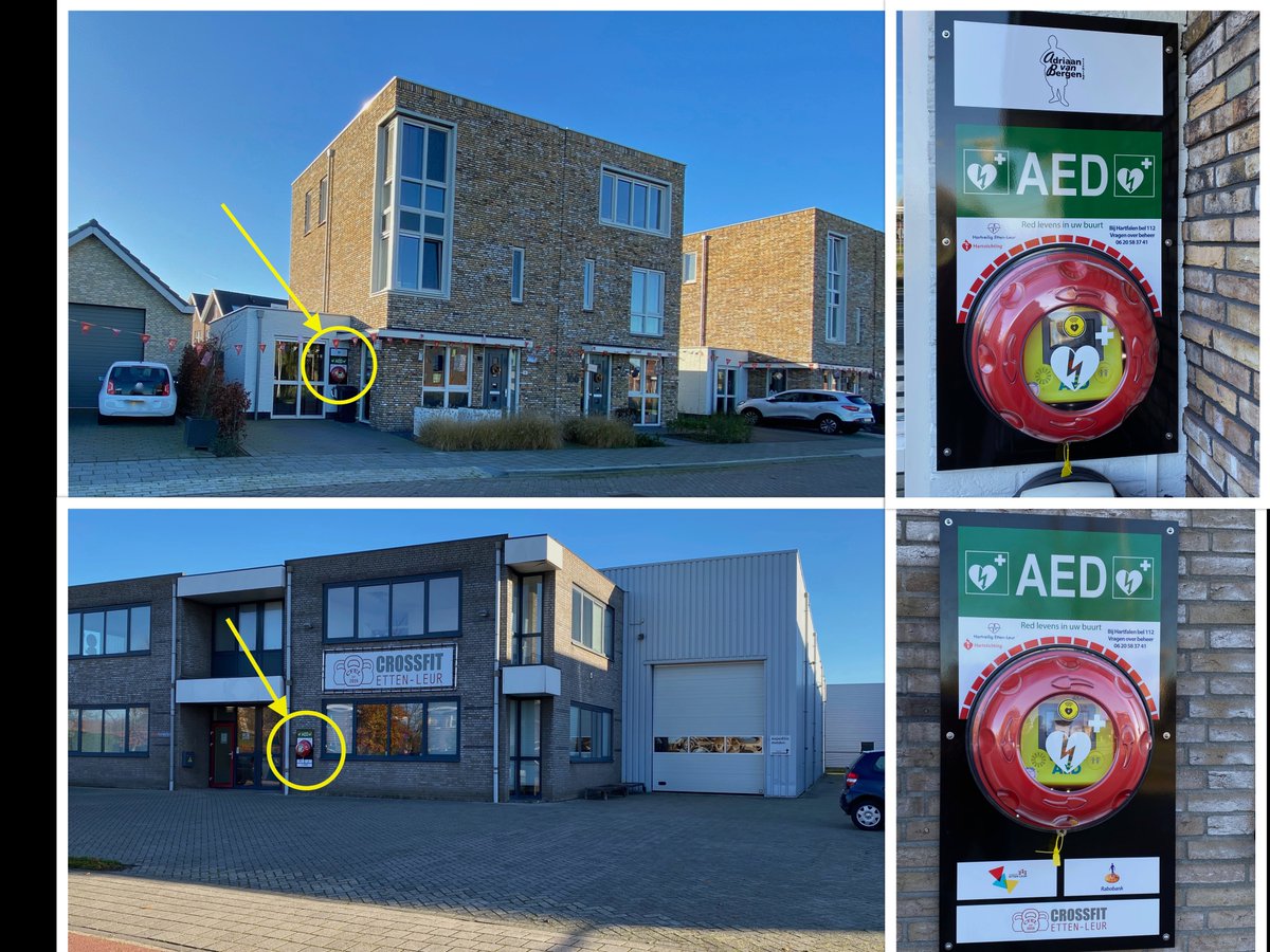 Etten-Leur is weer een stukje Hartveiliger. Er zijn weer 2 AEDs geplaatst in Etten-Leur. Deze AEDs hangen aan de Muldersweg en bij Crossfit aan de Ambachtlaan <a href="/gem_ettenleur/">Gemeente Etten-Leur</a> @AdrVBergen <a href="/deROTAID/">ROTAID™ AED CABINETS</a> <a href="/BHVvoordeel/">BHVvoordeelwinkel</a> <a href="/ZOLLPublicSfty/">ZOLL Public Safety</a> <a href="/HartslagNu/">HartslagNu</a> <a href="/NeggersR/">Neggers Reclame</a> #hartveiligettenleur #hartveilig