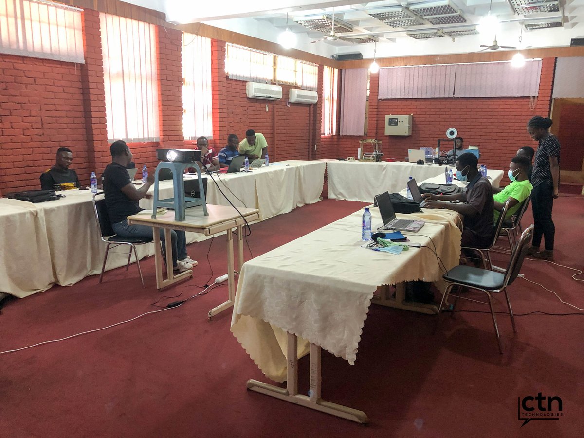 ctntech's tweet image. Here are pictures from our 3D Modeling and Additive Manufacturing workshop in October.
 
Sulemana Kasuadana Adams from the KNUST Department of Aerospace Engineering facilitated the training.

Thread (1/2)

#3d #3dprinting #TechGh #CTNTech