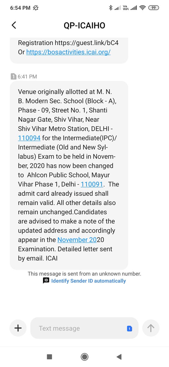 shrishtigoyal11's tweet photo. Dear @theicai 
Kaunse center pr jaau exam dene ??? Jo mail kal receive hui uss pr ya fir jo ajj msg aaya uss pr ??? #ICAI_DENIES_SAFETY #ICAI_DENIES_JUSTICE #ICAI_DENIES_EQUALITY #icaiexamspostponement 
@kdhiraj123 @theicaibos https://t.co/UBj1QpueWa