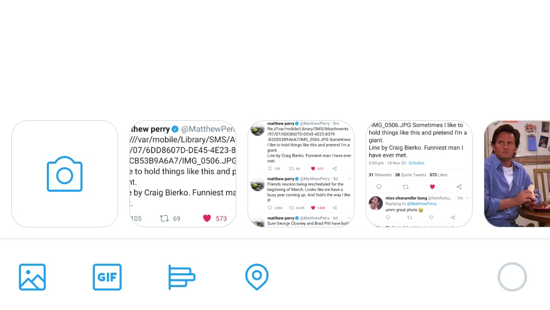 mrscbing's tweet photo. @MatthewPerry @TheRealEricE the most recent photos literally show up here omg you're so adorable 😭😂🥺 https://t.co/sGw3u45lD4