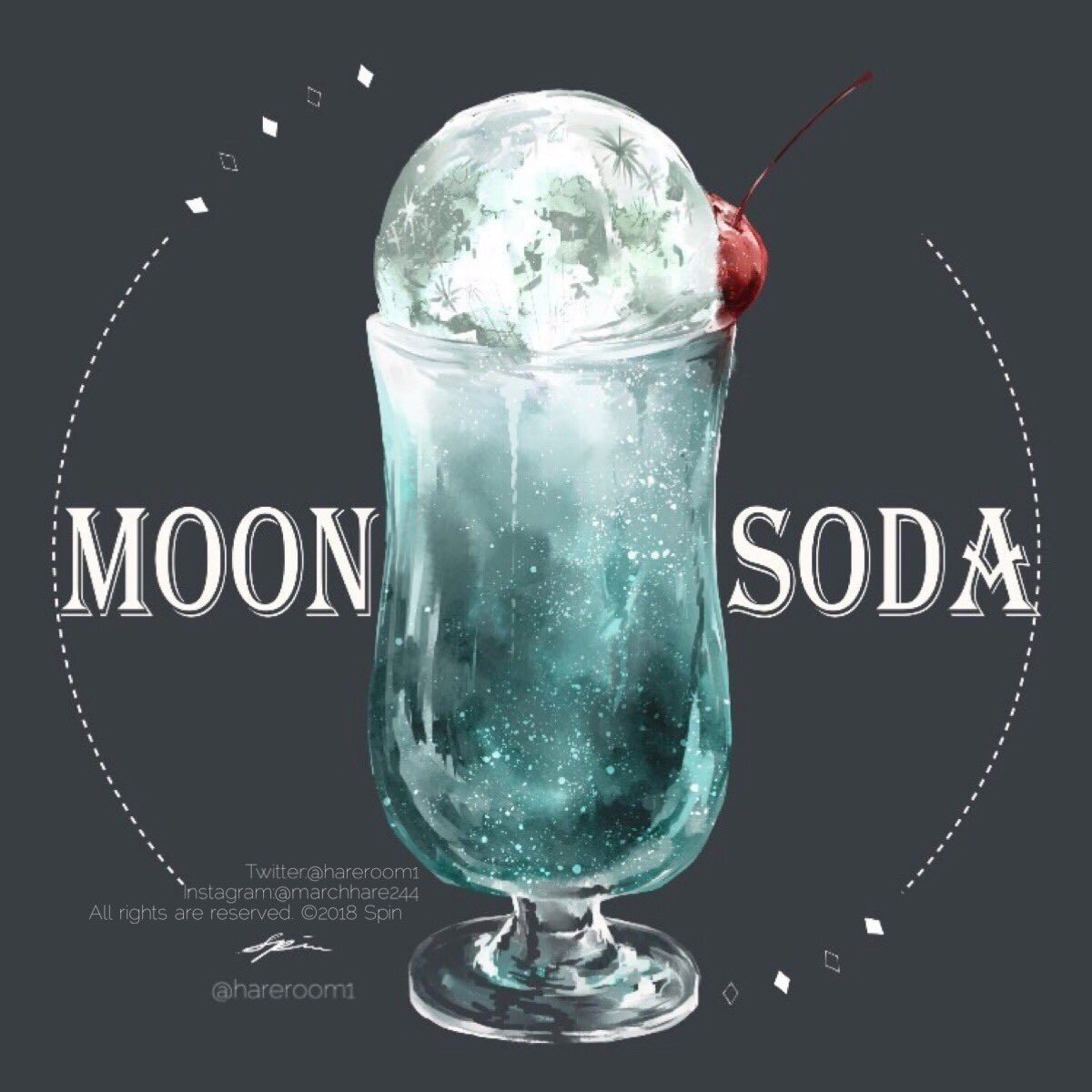「soda 」|Spin@3.25~26出版記念展/作品集2巻発売中のイラスト