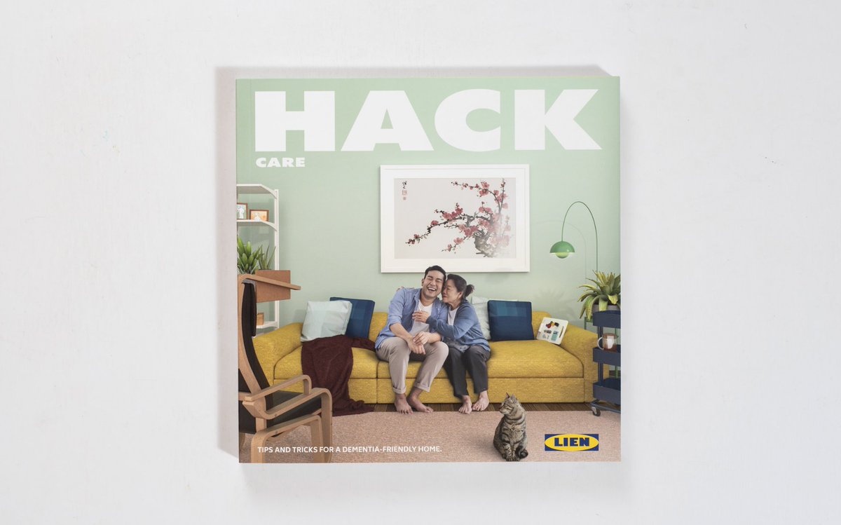 WhatDesignCanDo's tweet photo. Have you seen this? Designers and health experts in Singapore have put together an IKEA-style manual filled with creative tips and tricks to help make your home more friendly to those living with dementia.💫  Learn more about #HackCare → https://t.co/k2h5dIqQQX https://t.co/lnqkSftJYO