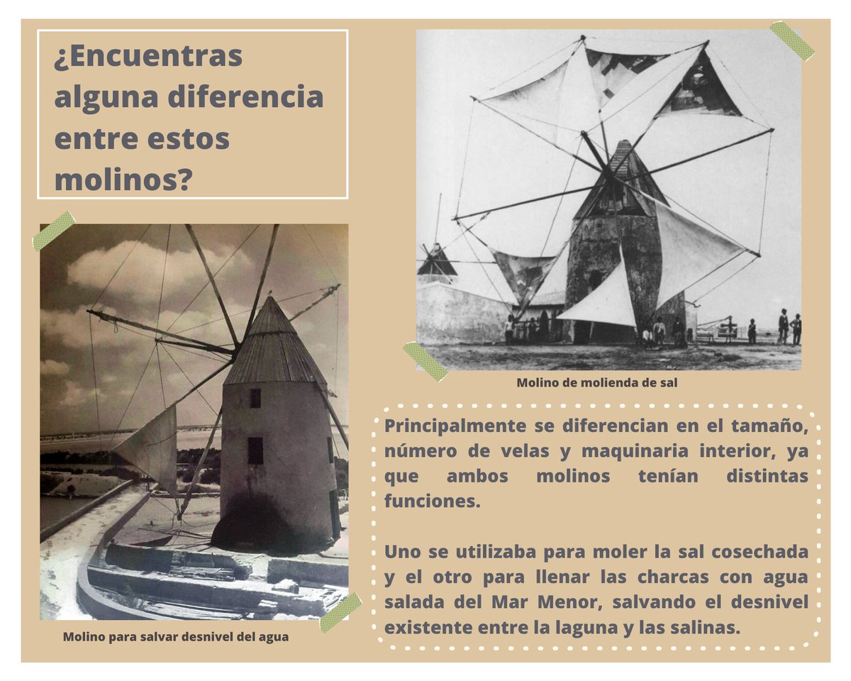SalinasSPedroPR's tweet photo. ☀️ Cuando paseas por las #SalinasSPedroPR puedes ver el molino de #Quintín y el de #Calcetera pero...
🤔 ¿Sabías que hace unos años había otro tipo de molinos? 😃 https://t.co/5UH55zIUym