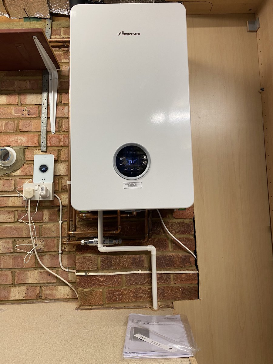 Worcester life 8000 combi installation