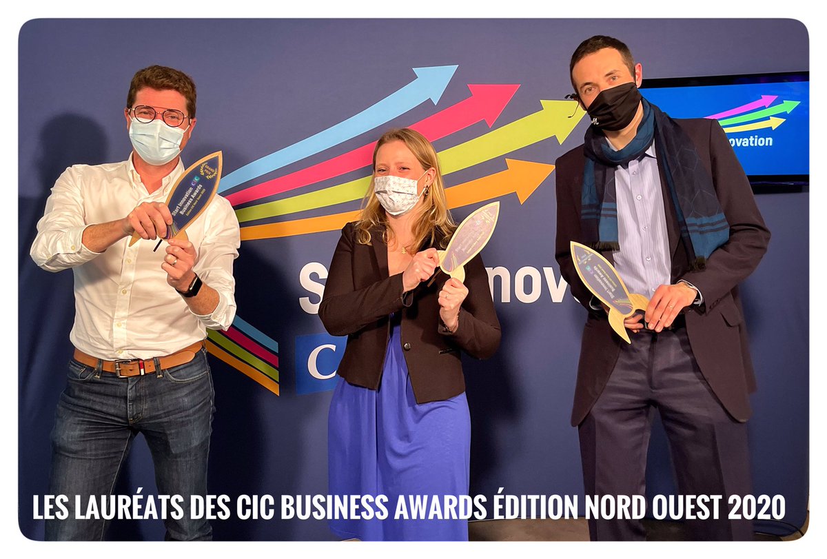 🏆 Hier j’ai eu la chance de remporter la finale régionale des Business Awards @CIC Nord Ouest pour <a href="/StirrupFR/">Stirrup</a> dans la catégorie projet social et environnemental 😊
Un honneur et surtout la rencontre d’entrepreneur.e.s d’exception ! 🙏🏻 Bravo <a href="/LatticeMedical/">Lattice Medical</a> et <a href="/Constructions3D/">Constructions-3D</a> 👏🏻