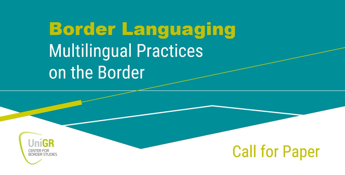 unigr_cbs's tweet photo. Call for Paper – How does people make use of communicative resources in #BorderSpaces? The planned volume focuses on societal #Multilingualism and individual #Plurilingualism in a #LinguisticBorderStudies perspective – paper proposals: 31/12/20 👉 https://t.co/Y2WmJJhLXk https://t.co/B3jYfhIDFo