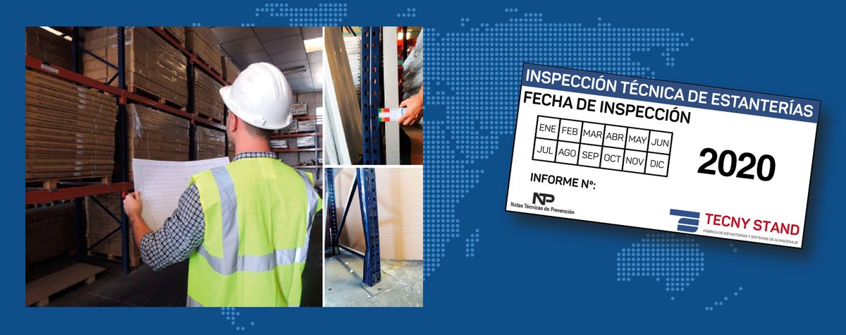 TecnyStand's tweet photo. ¿Son obligatorias las #inspecciones #tecnicas de estanterías? Te lo contamos todo en el siguiente artículo de nuestro blog
https://t.co/K1njcaTlC9
#inspeccion #metal #almacen #almacenamiento https://t.co/xUWQ1YswlL