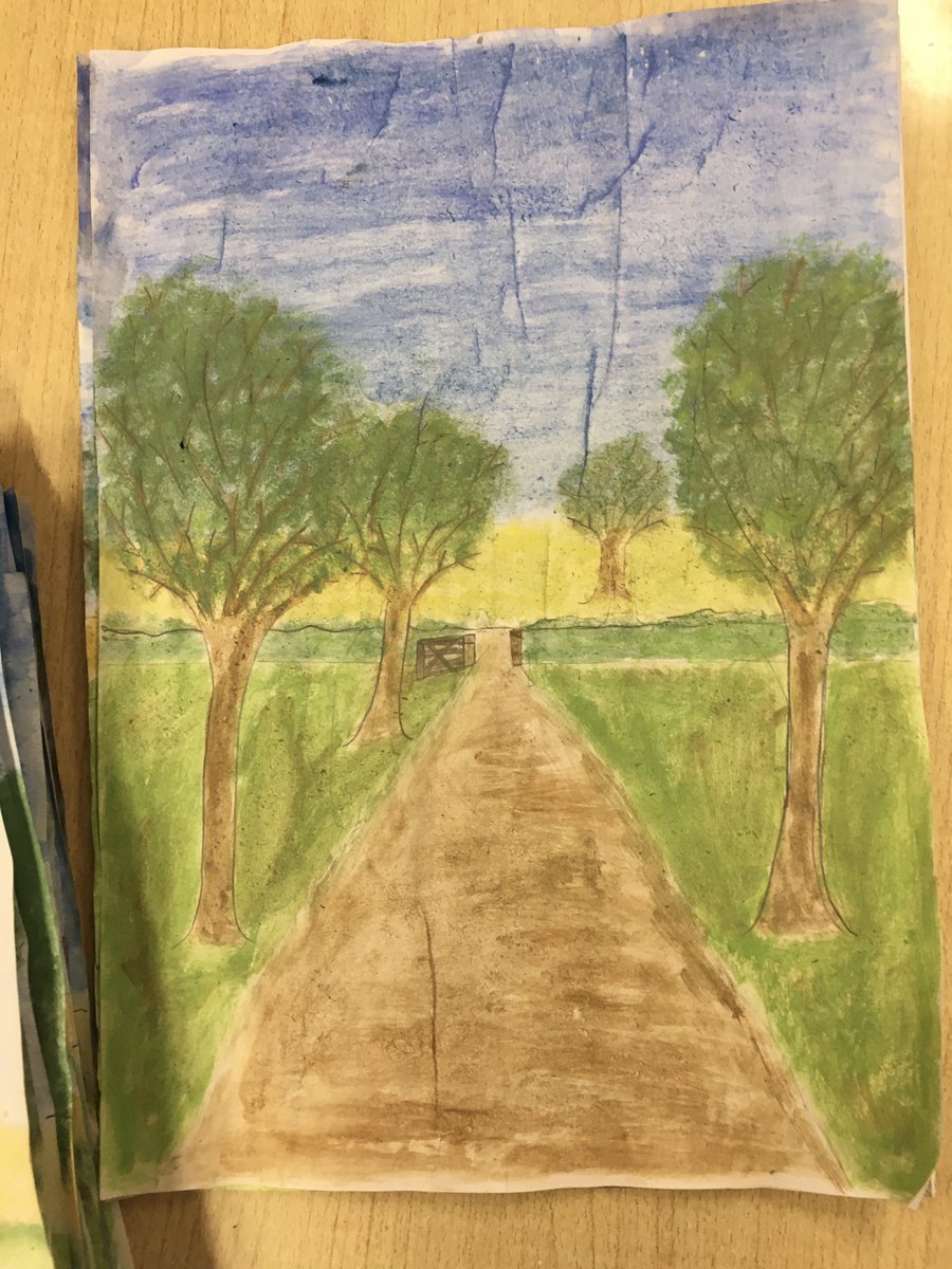 MissNewChapters's tweet photo. After watching Austin’s Butterfly, we produced a second draft before then using water colours to add some dimension! https://t.co/fekE69paRd