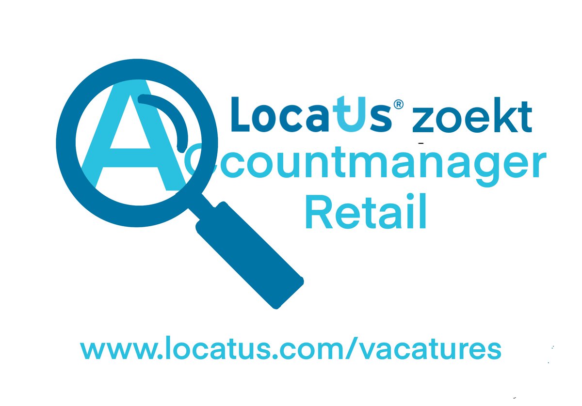 Ben jij de Accountmanager Retail die we zoeken?  Laat voor 15 december van je horen! locatus.com/vacatures/