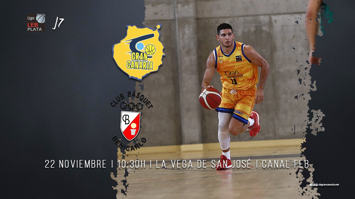 🏀 Nuestro #LEBPlata buscará este domingo, en casa, el cuarto triunfo del curso ante <a href="/CBBenicarlo/">Maderas Sorlí Benicarló</a>.

📆 Domingo 22
🆚 Mi Arquitecto Benicarló
📍 Pab. La Vega de San José (puerta cerrada)
⌚ 10:30h
📺 Canal FEB: canalfeb.tv/live?l=BD98BFE…
✊ #VAMOSGRANCA
