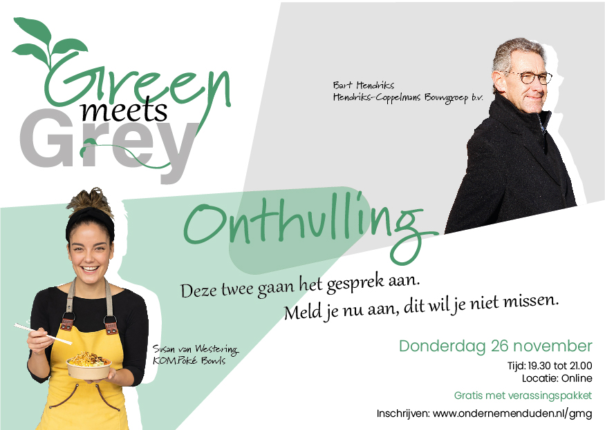 UOVDeKring's tweet photo. Donderdag 26 november gaat Susan van Westering van KOM. Poké Bowls het gesprek aan met Bart Hendriks van Hendriks-Coppelmans Bouwgroep b.v.

Meer informatie en aanmelden voor dit online event kan via: https://t.co/9d5bSoYFjE https://t.co/Flw76fuxAg