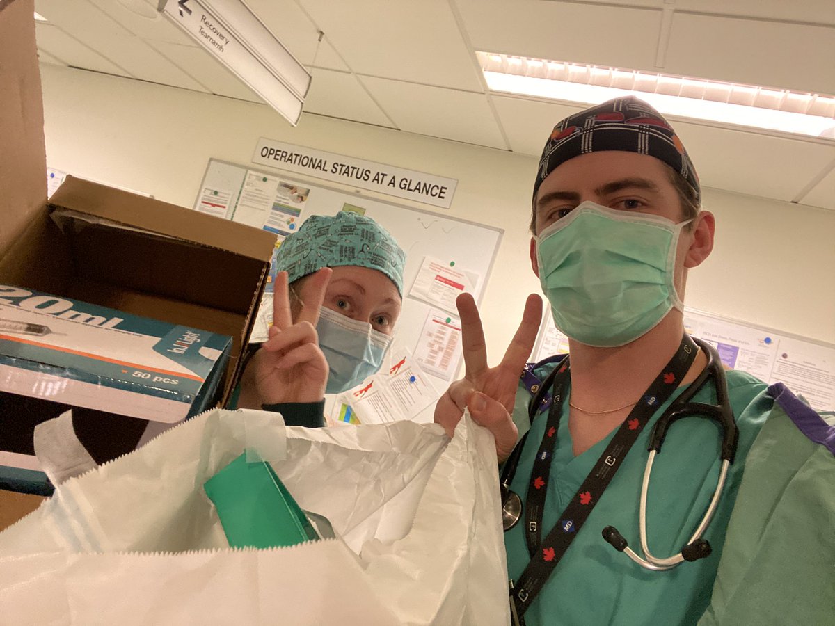 HiCritCare's tweet photo. What a wonderful and slightly terrifying evening. When you see that so many of the necessary changes are easy and even cost saving, it seems like a no-brainer. We did our bit to recycle all night on call-all this from just 2 cases! #sustainability #anaesthesia https://t.co/3byIzOZWrM
