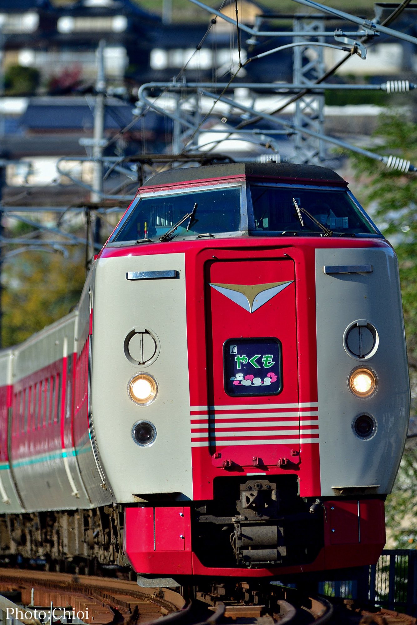 ちおい スマホの壁紙用に撮った1枚 伯備線 特急やくも号 T Co Kymuj4kr28 Twitter