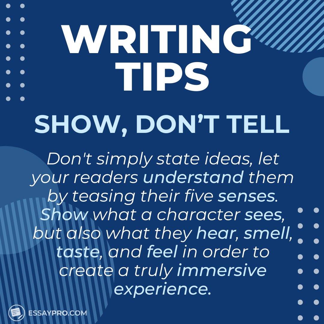 essayprocom's tweet photo. Try these #writingtips to impress your teacher!

#essayhelp #essaywriting #Essays #Essay #HomeworkHelp #writingadvice https://t.co/wuvkdB5wuI
