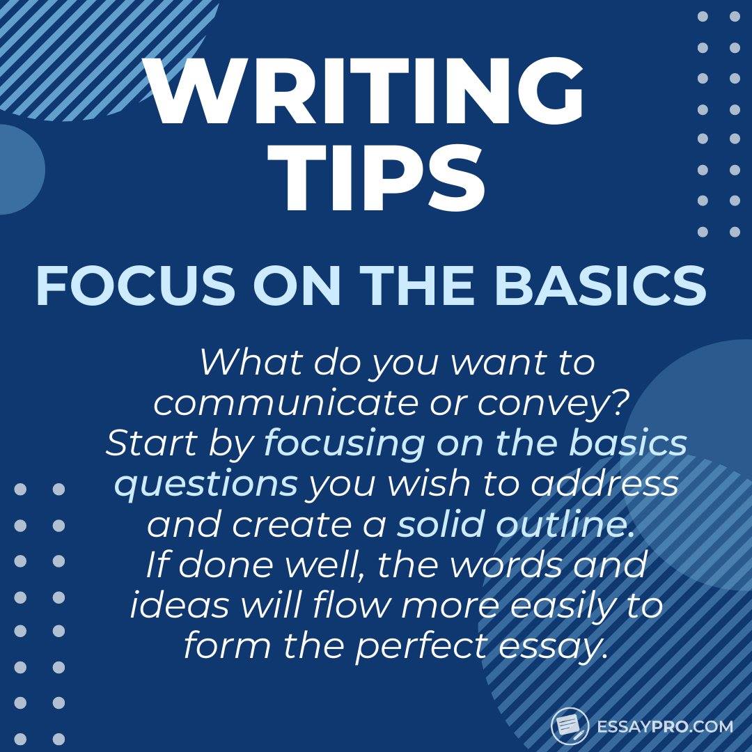 essayprocom's tweet photo. Try these #writingtips to impress your teacher!

#essayhelp #essaywriting #Essays #Essay #HomeworkHelp #writingadvice https://t.co/wuvkdB5wuI