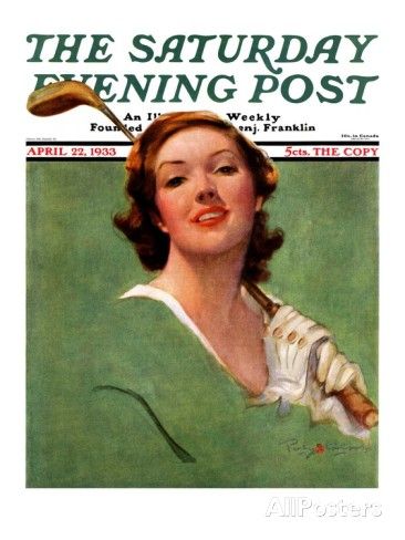 lovegolf_UK's tweet photo. Women of golf have been making headlines for a long time.
We love this classic portrait of a female golfer from The Saturday Evening Post in April 1933.
#golfhistory #golf2020 #lovegolf https://t.co/iqll2TcotA