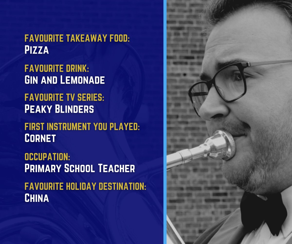 wingatesband's tweet image. INTRODUCING...

Philip Bracegirdle, the band's 2nd euphonium player!

Phil has been part of #TeamWingates for 4 &amp;amp; 1/2 years and has played with the band at concerts and contest including the British Open and the National Finals.

Find out more about Phil below 👇

#MeetTheBand