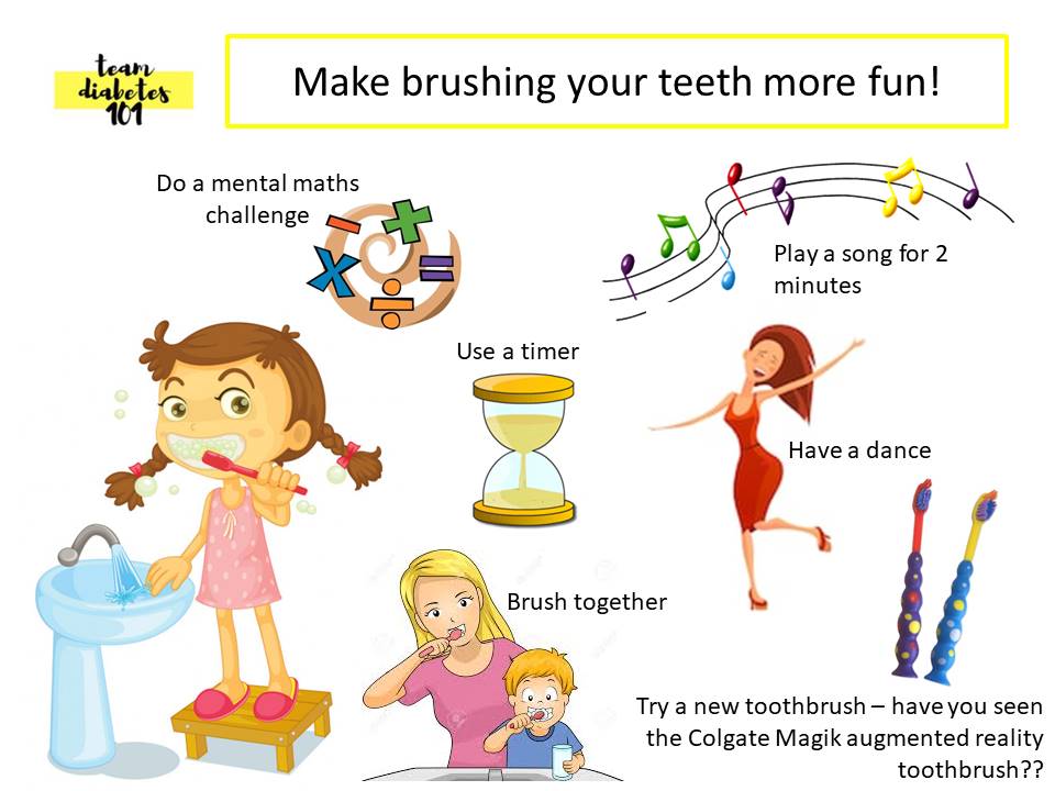 Here’s some ideas to make toothbrushing more fun... it’s only 2 minutes, twice a day. 

And if you want to annoy mum and dad by getting a song stuck in their heads, here’s one by <a href="/DentistSinging/">Singing Dentist</a> to shimmy along to 🎶🎵

youtu.be/RiO2A_mAy5E