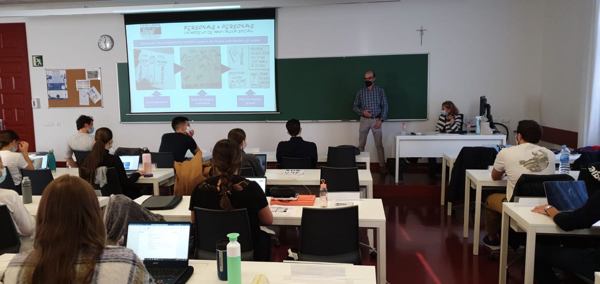 Gorabide's tweet photo. Por noveno año consecutivo, hemos ofrecido una sesión en el Master European & International Business Management de @deustoDBS /@deusto, con las claves de nuestro modelo de #GestiónAvanzada y nuestro #ProgramaGoratu.
#masterEIBM https://t.co/usmY3c05K3