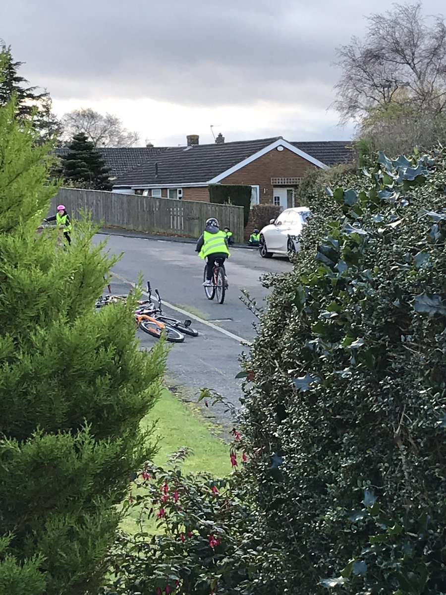 cycletourleader's tweet photo. Great to see the #local #school #children on their #bikes being taught #road #safety Used to be called #cycling #proficency when I was a #lad https://t.co/JXjHLYyMvZ