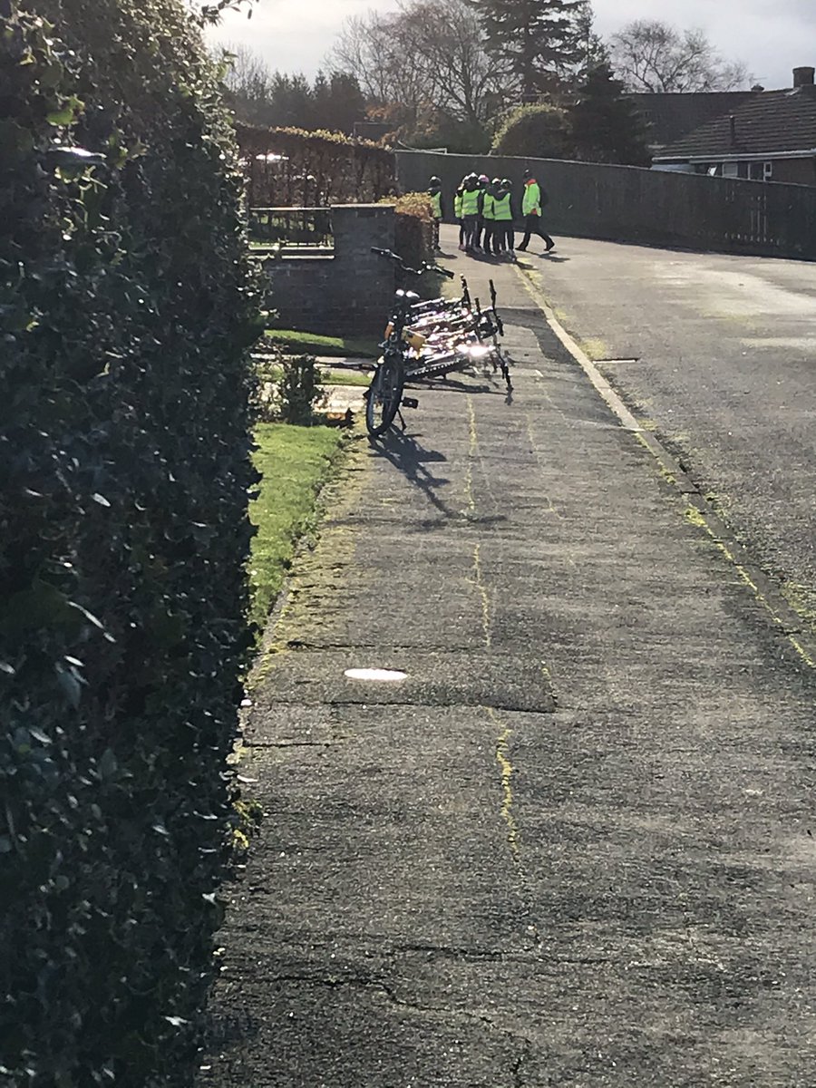 cycletourleader's tweet photo. Great to see the #local #school #children on their #bikes being taught #road #safety Used to be called #cycling #proficency when I was a #lad https://t.co/JXjHLYyMvZ