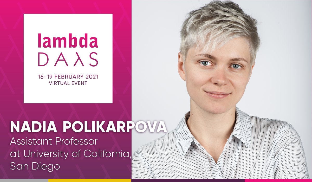 LambdaDays's tweet image. Are you interested in #typeSystems, program synthesis or program verification? Check out @polikarn, Assistant Professor of #ComputerScience and Engineering at the @ucsd_cse who joined our 2021 line-up! 
lambdadays.org/lambdadays2021…