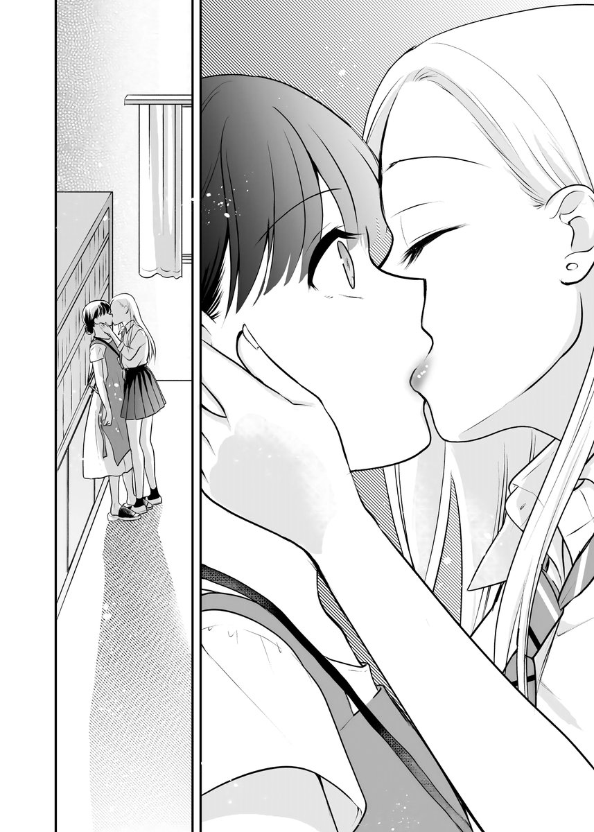 女子高生 レズ 図書室の司書の先生とJKの百合(5/8) #創作百合 」真木野いくらの漫画