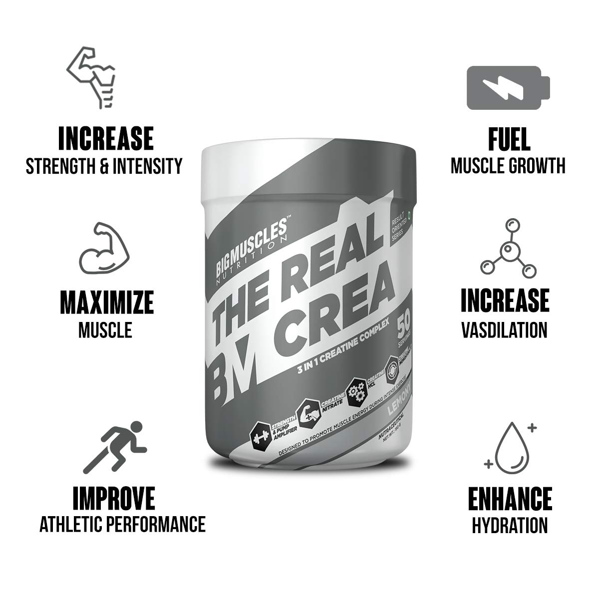 100% Pure Revolutionary Micronized Creatine Complex comprising of 3 core elements hat helps to increase strength, reduce fatigue, improve lean muscle building, and supports muscle growth. 
Link- t.ly/dOkD
#bodybuildingsupplements #multivitaminsupplement #gymproducts