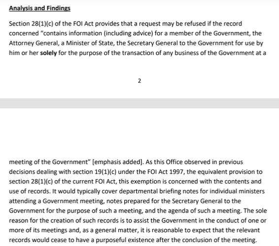 You can see what the Information Commissioner thinks here. While the group does provide advice and reports to the government, that is not its "sole" purpose. The records in fact mostly relate to practical aspects of responding to the  #Covid_19 pandemic: