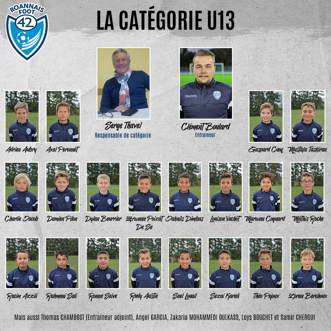 RoannaisFoot42's tweet photo. ⌚ L'HEURE DES PRÉSENTATIONS ⌚

Découvrons aujourd'hui la première catégorie U13 avec deux équipes au niveau départemental ! ⬇️ https://t.co/rjItLT2ud2